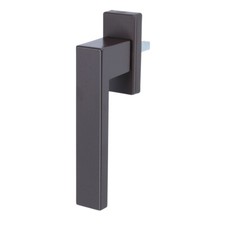 Aluminium Fenstergriff 7x35mm Vierkant Fensterbeschlag 45°Rasterung modern eckig