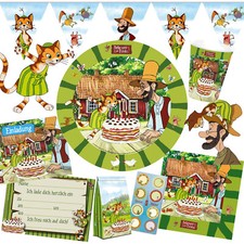 PETTERSSON UND FINDUS - Geschirr Deko Kindergeburtstag Kinder Geburtstag Party 