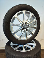 4 Winterräder 205 55 R17 Mercedes A B CLA Klasse W177 W247 W118 17" Alufelgen.