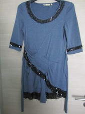 Alexo Tunika Kleid blau