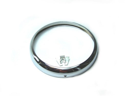 Lampenring chrom mit klammer - mit,