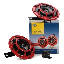 2x HELLA 3AG 003 399-801 Horn