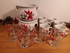 Glögg-Set, 14-teilig: Topf