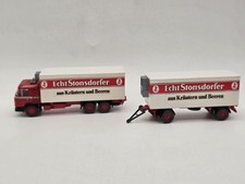 Wiking 1:87 Hängerzug ECHT STONSDORFER umbau/gesupert - (116)