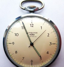 HERREN TASCHENUHR (Frack-), Junghans-Astra,  Cal. 687, gute Funktion, 1963-66