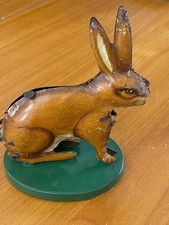 Antiker Osterhase Hase Blech