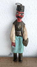 alte Holzfigur TheaterPuppe