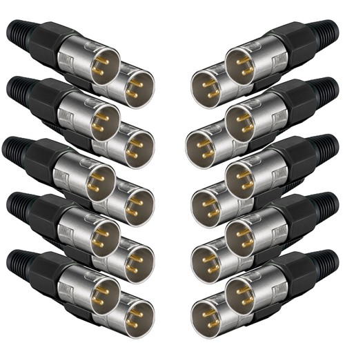 Pin xlr stecker - 3,