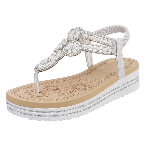 Damen zehentrenner mit strass - zehentrenner,