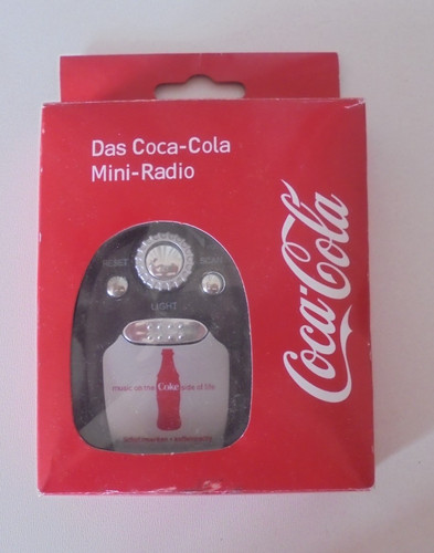 Coca cola mini - mini-radio, werbung