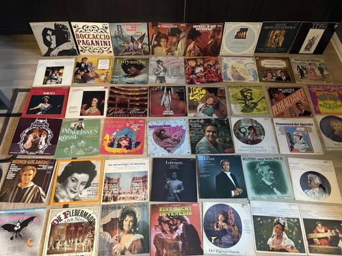 44x operette oper vinyl - operette,