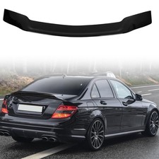 Heckspoiler für MERCEDES C Klasse W204 Spoilerlippe GLANZ SCHWARZ 2008-2014