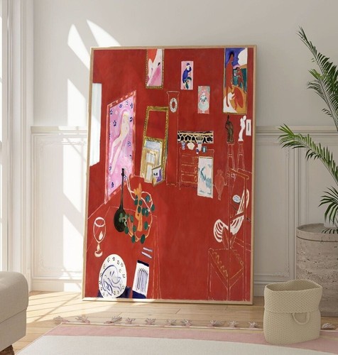 The red studio - studio, print,