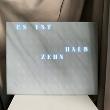 WordClock Jupiter Weißer