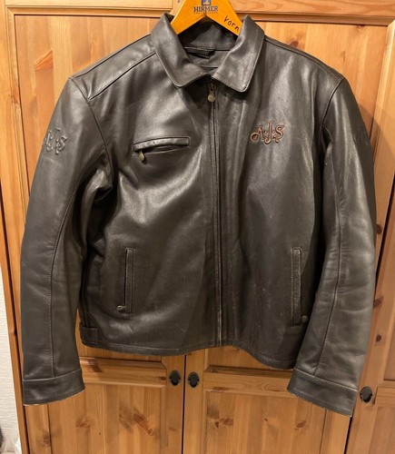 Motorradjacke herren leder mit - herren,