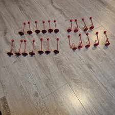 22 Balance-Kerzenhalter / Pendel-Kerzenhalter Weihnachtsbaum Christbaum