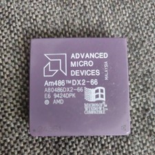 CPU: AMD 486 DX2 66 MHz Retro