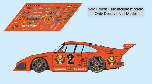 Decals porsche 935 - 935, k3
