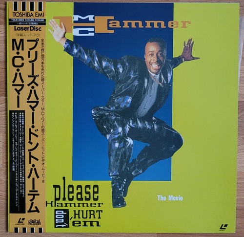 Music laserdisc hammer - ", mc