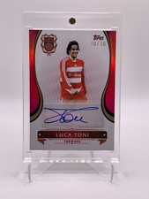 Topps FC Bayern München 125 Years Luca Toni 10/10 Auto Card Rare Legend EBAY 1/1