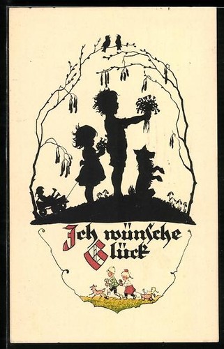 Künstler georg plischke - künstler-ak,