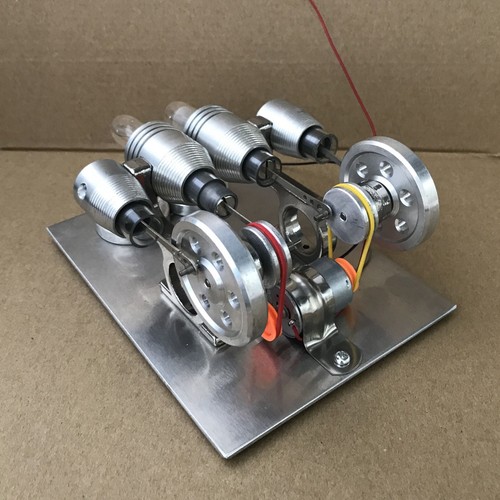 Hot air stirling engine - ,