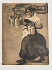 Zeitschrift Jugend, Jugend Wochenschrift 1900 Nr. 40 , Jugend Georg Hirth Verlag