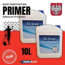 SIL-GRUNT Putz Acryl Grundierung mehrflächig schnelltrocknend Wand Boden Decke 10L