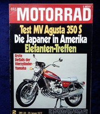 Motorrad 2/1972, Test: MV