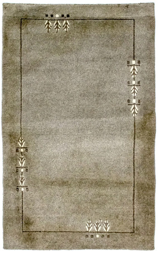 Modern carpet hand knotted