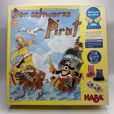 Der schwarze Pirat Brettspiel HABA 2006 VOLLSTÄNDIG 2 - 4 Spieler ab 5 Jahre