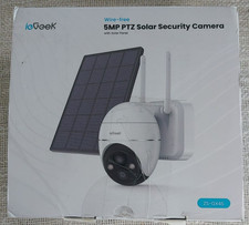 ieGeek 5MP PTZ Überwachungskamera ZS-GX4S Akku Kabellos WLAN mit Sonnenkollektor