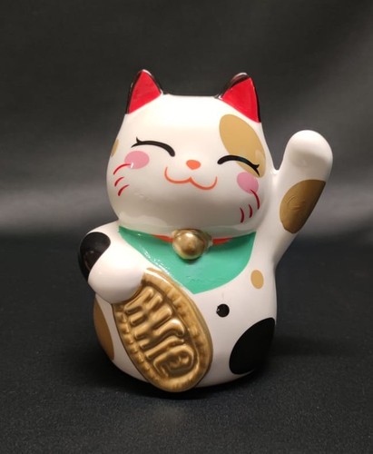Porzellan winkekatze spardose - winkekatze,