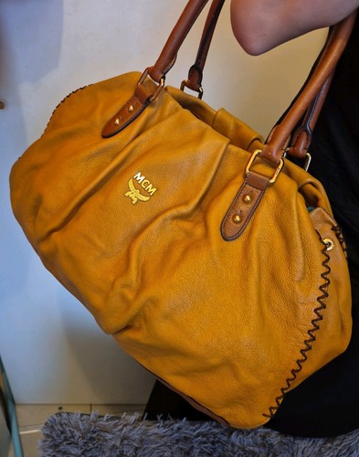 Mcm handtasche senfgelb - mcm, xl
