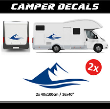 Camper Aufkleber Bergen sticker Wohnwagen caravan hobby burstner adria LMC