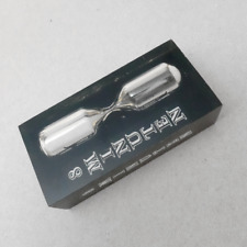 Sanduhr Acryl Plexiglas 8 Minuten Werbung 70er Jahre