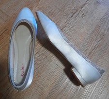 Brautschuhe flach Größe 39