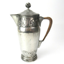 Kayserzinn Jugendstil Kanne