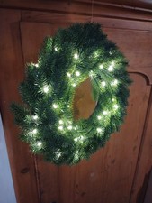 Adventskranz beleuchtet LED Lichterkranz innen außen ⌀ 40 cm