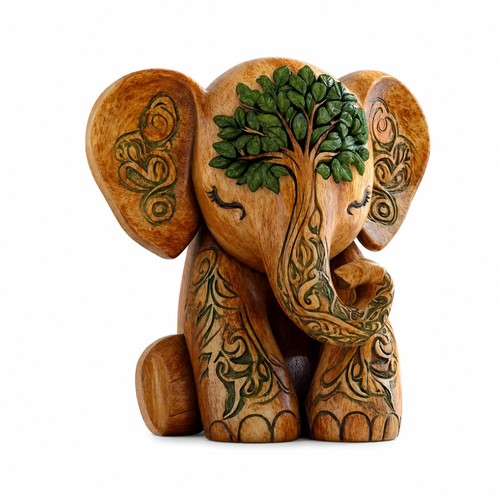 Elefant deko flache - elefant, 2d