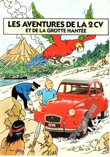 Vintage citroen 2cv - vintage,