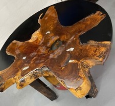 Epoxidharz Tischplatte schwarz