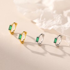 Silber 925 Kleine Creolen mit