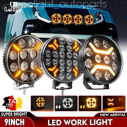 Rund led fernscheinwerfer - 7'',