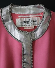 Vintage Lanvin Couture Kleid -