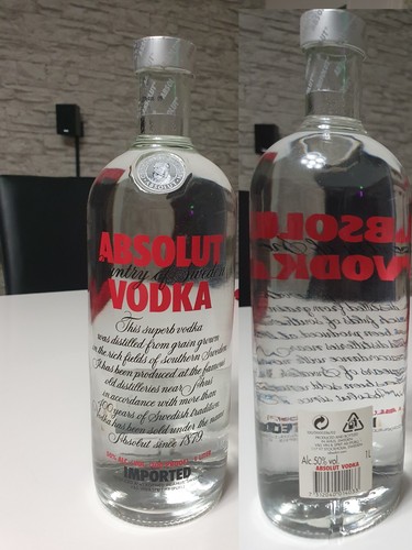 Absolut vodka red label - absolut,