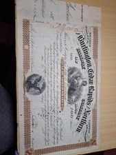 Hist.Wertpapier USA 1888