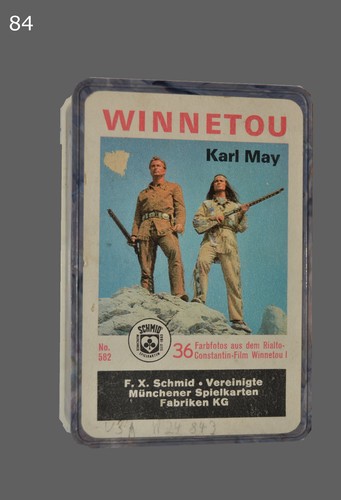 Kartenspiel quartett winnetou - kartenspiel,