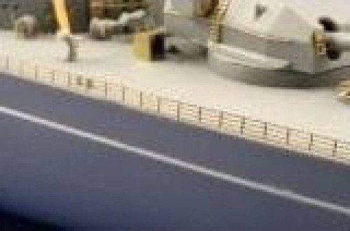 Battleship bismarck railings - battleship,