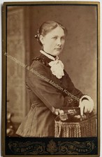 orig. CDV Foto Fotografie Frau